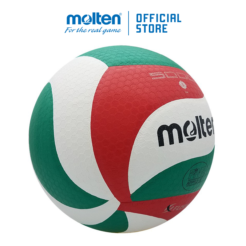 Bóng chuyền Molten V5M5000 - Tiêu chuẩn FIVB - Công nghệ FLISTATEC