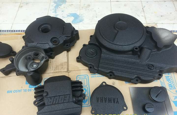 Sơn Samurai sơn 2K07 Phủ sàn xe tải - PU (màu đen)