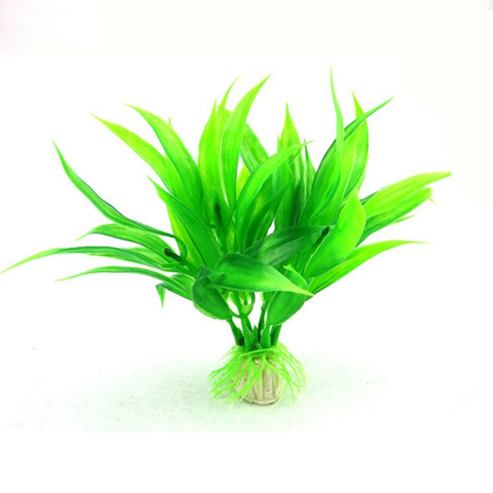 HGII Cảnh quan Màu xanh lá cây Bể cá Bể cá Trang Trí Nội Thất Cây nhân tạo Trang trí Thực Vật giả Trang Trí hồ cá Mô phỏng Cây Nước nhân tạo Cỏ Phụ Kiện hồ cá
