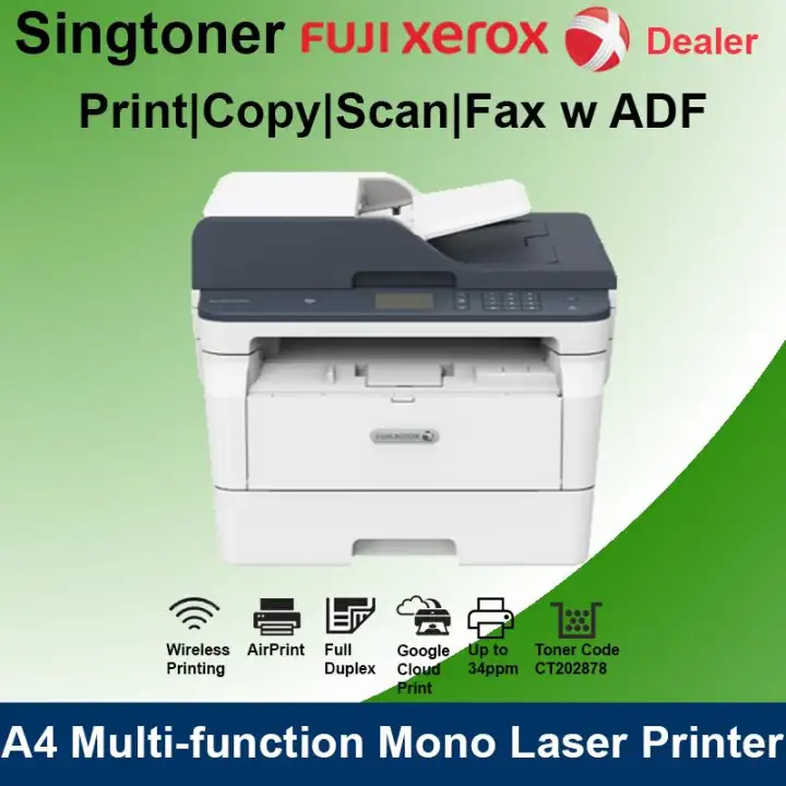 fuji xerox multifunction laser printer