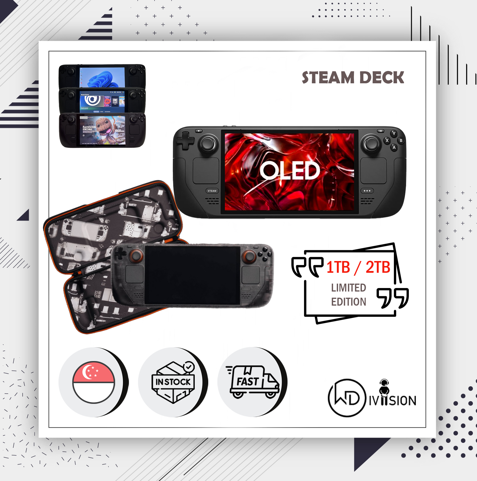 Steam Deck OLED 1TB : Sealed New Unopen ของใหม่ไม่ได้แกะ