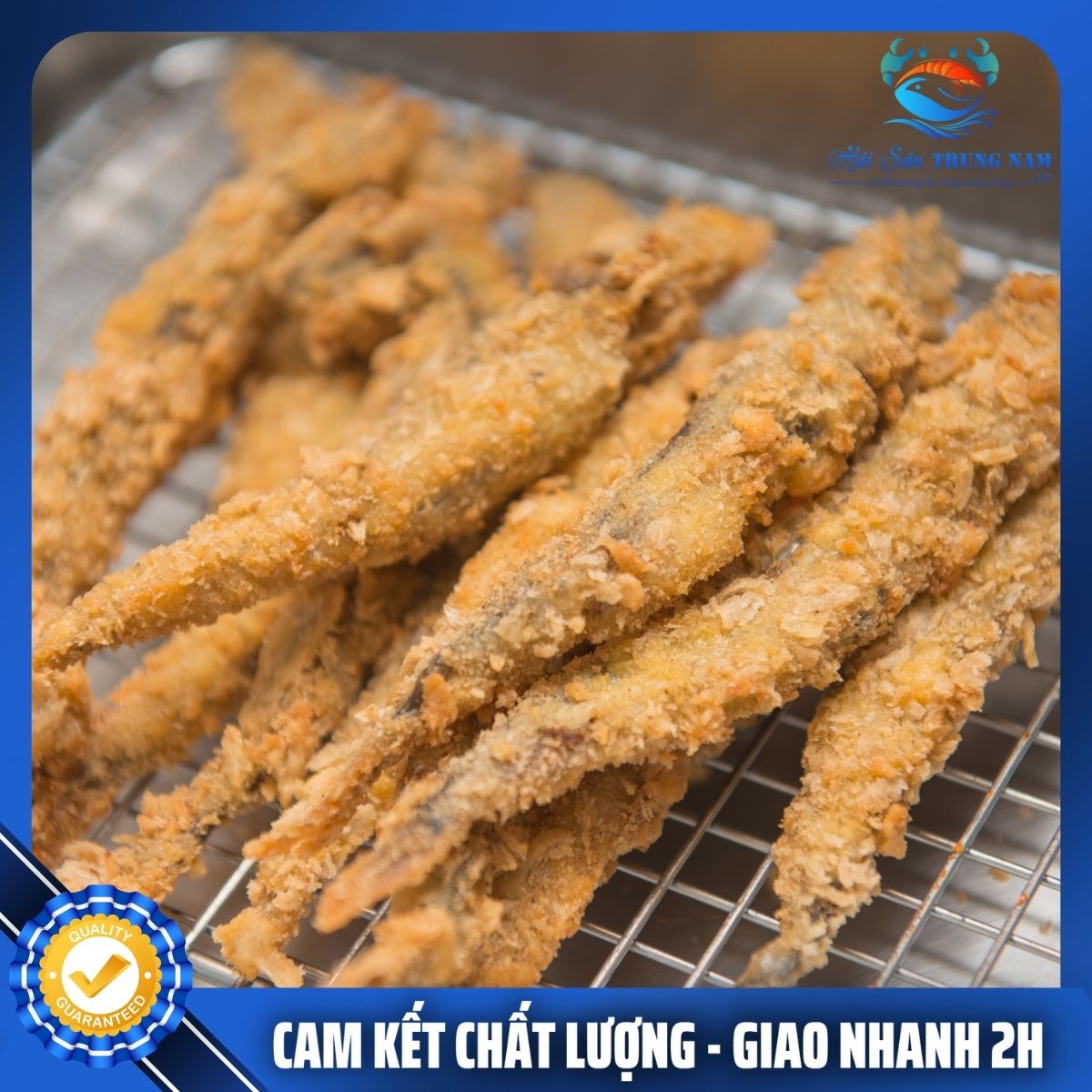 Cá Trứng Nauy Đông Lạnh 17-20con Khay 500Gr