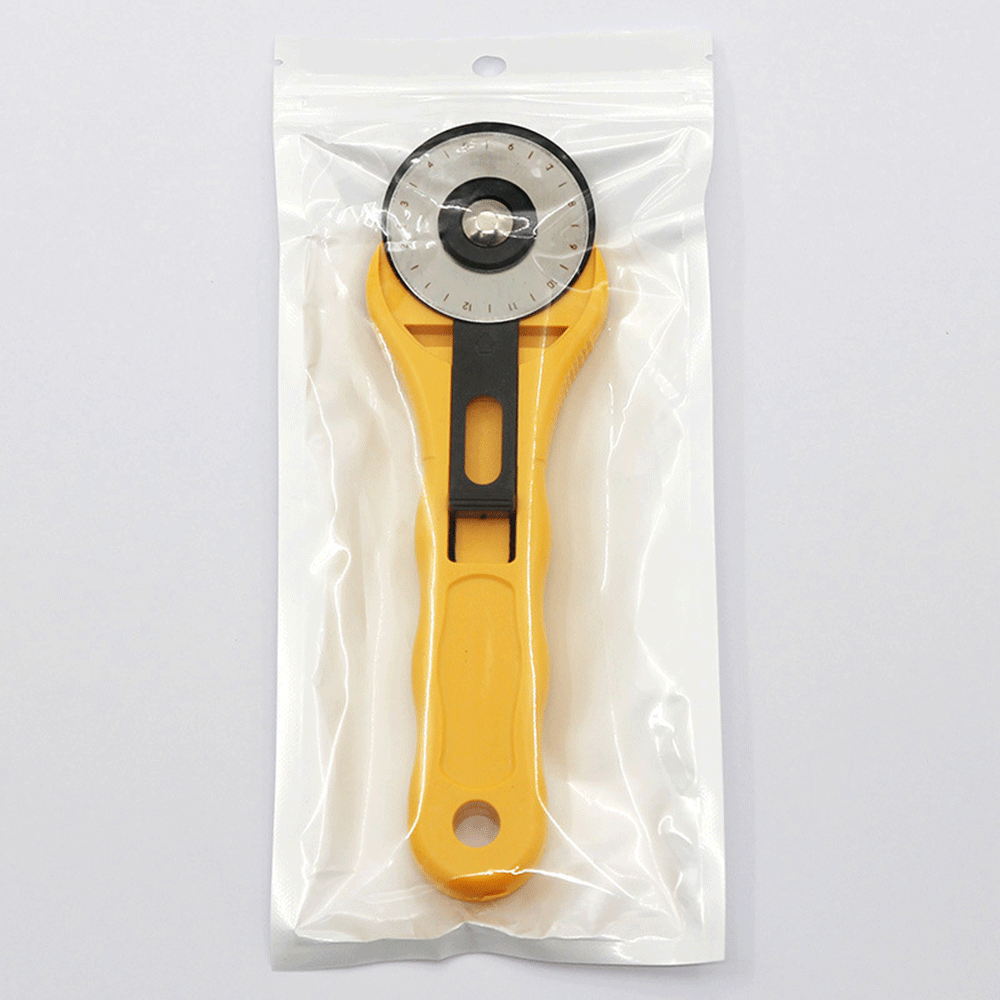 Roller Wheel Cloth Cutter Fabric Tools Stainless Steel Rotary Cutter ...