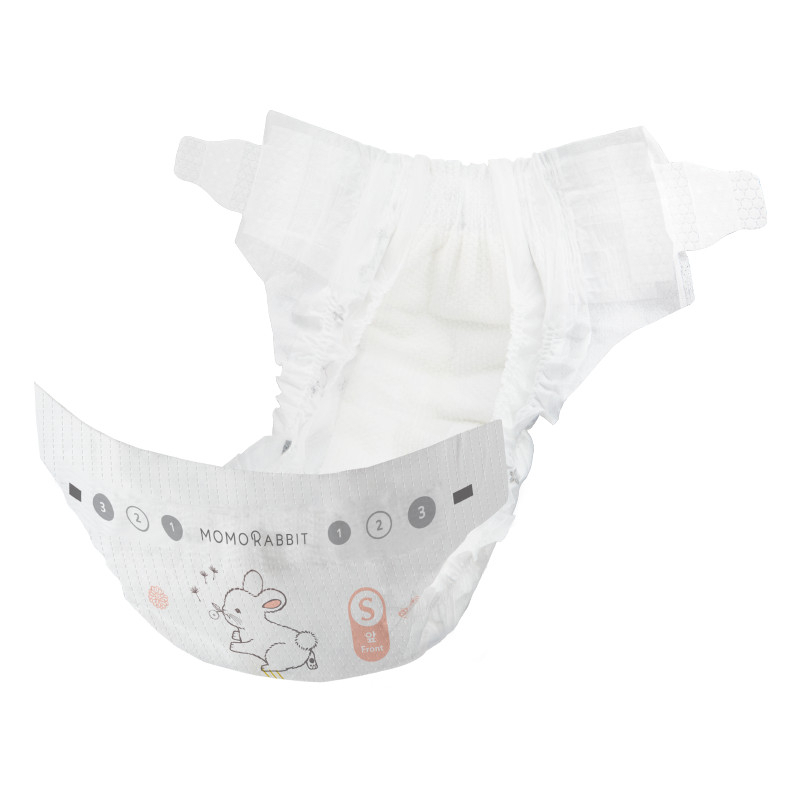Tã dán Momo Rabbit, miếng bỉm siêu mềm mỏng đủ size cho bé - ĐK3835