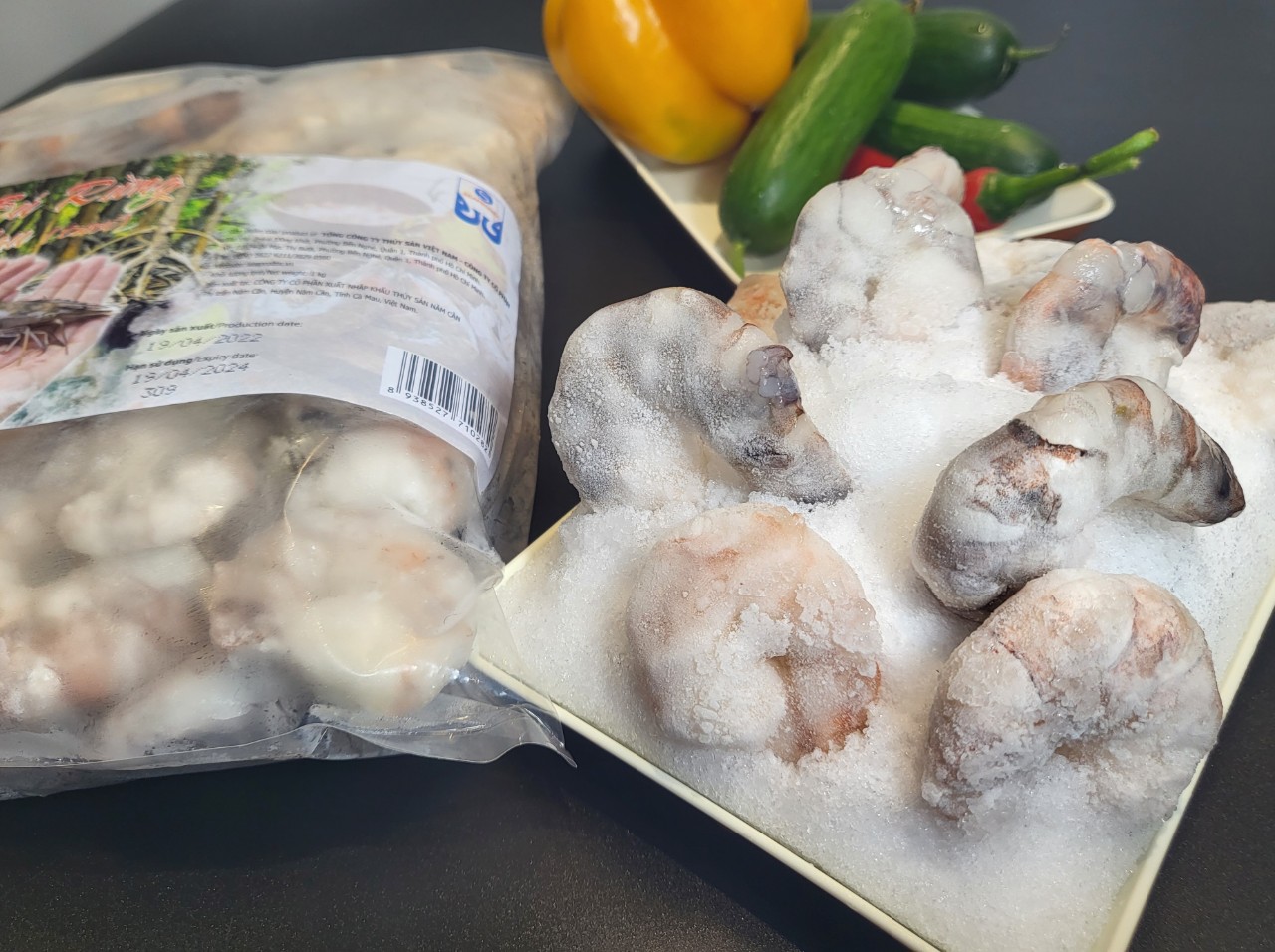 Tôm sú vụn tươi - Túi 1kg