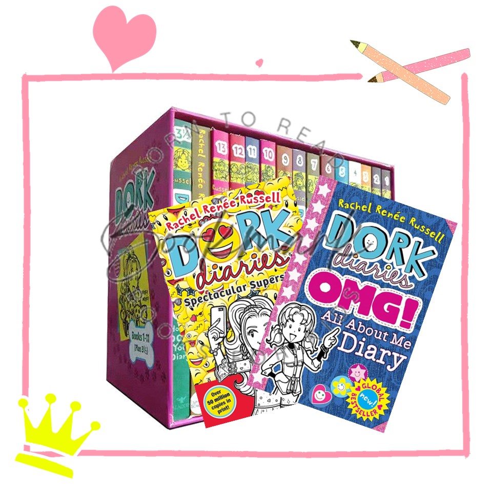 Ready Stock] Dork Diaries Series (18 Books) | Lazada Singapore