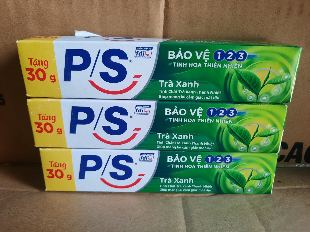 Combo 5 Tuýt Kem Đánh Răng PS 30g