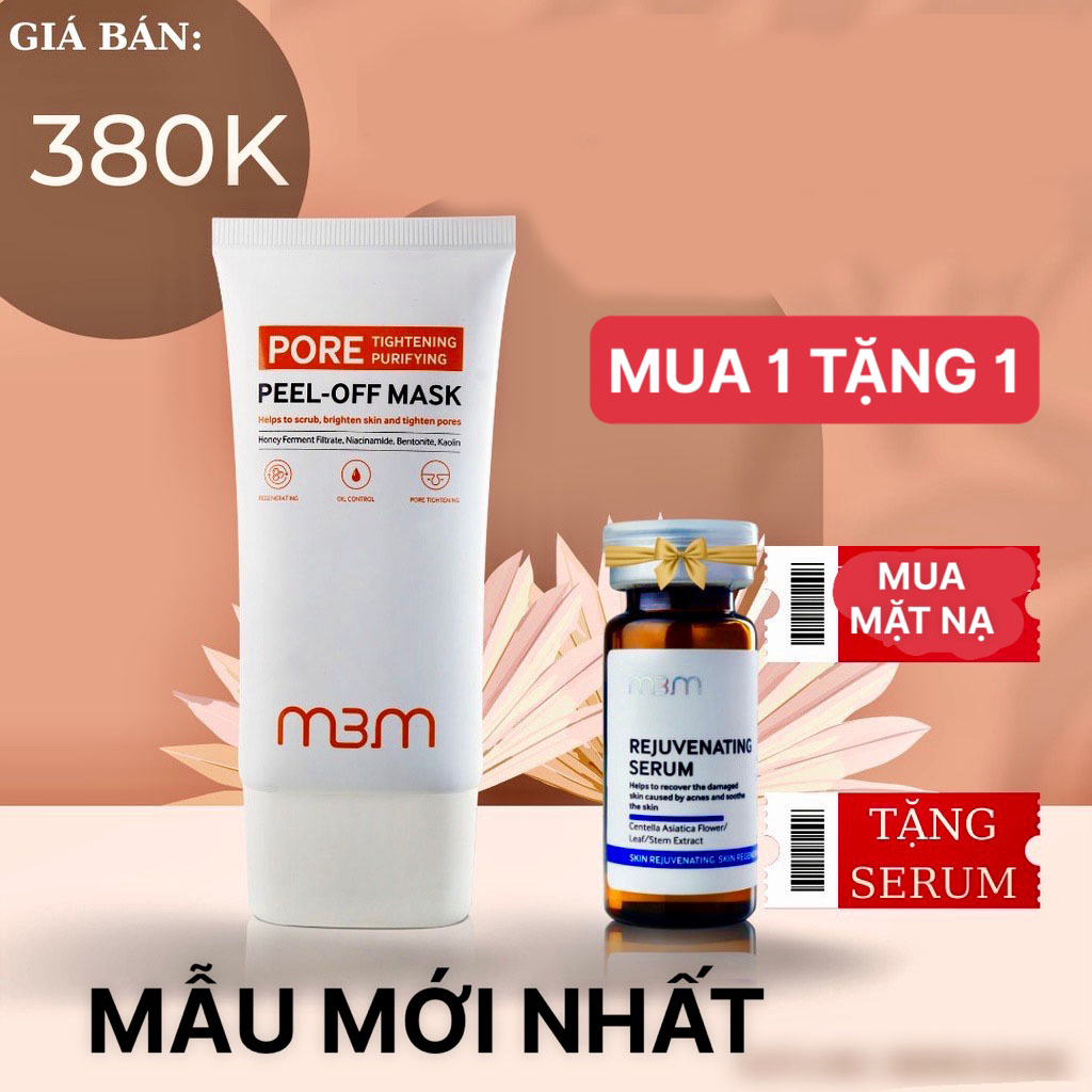 Peel off mask m3m - mặt nạ peel off mask m3m