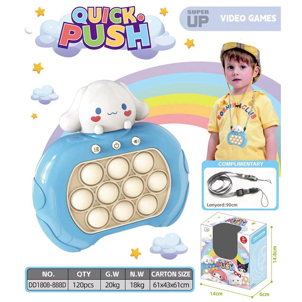Push Game Pop Kids Toys Super Bubble Game Console Children Puzzle