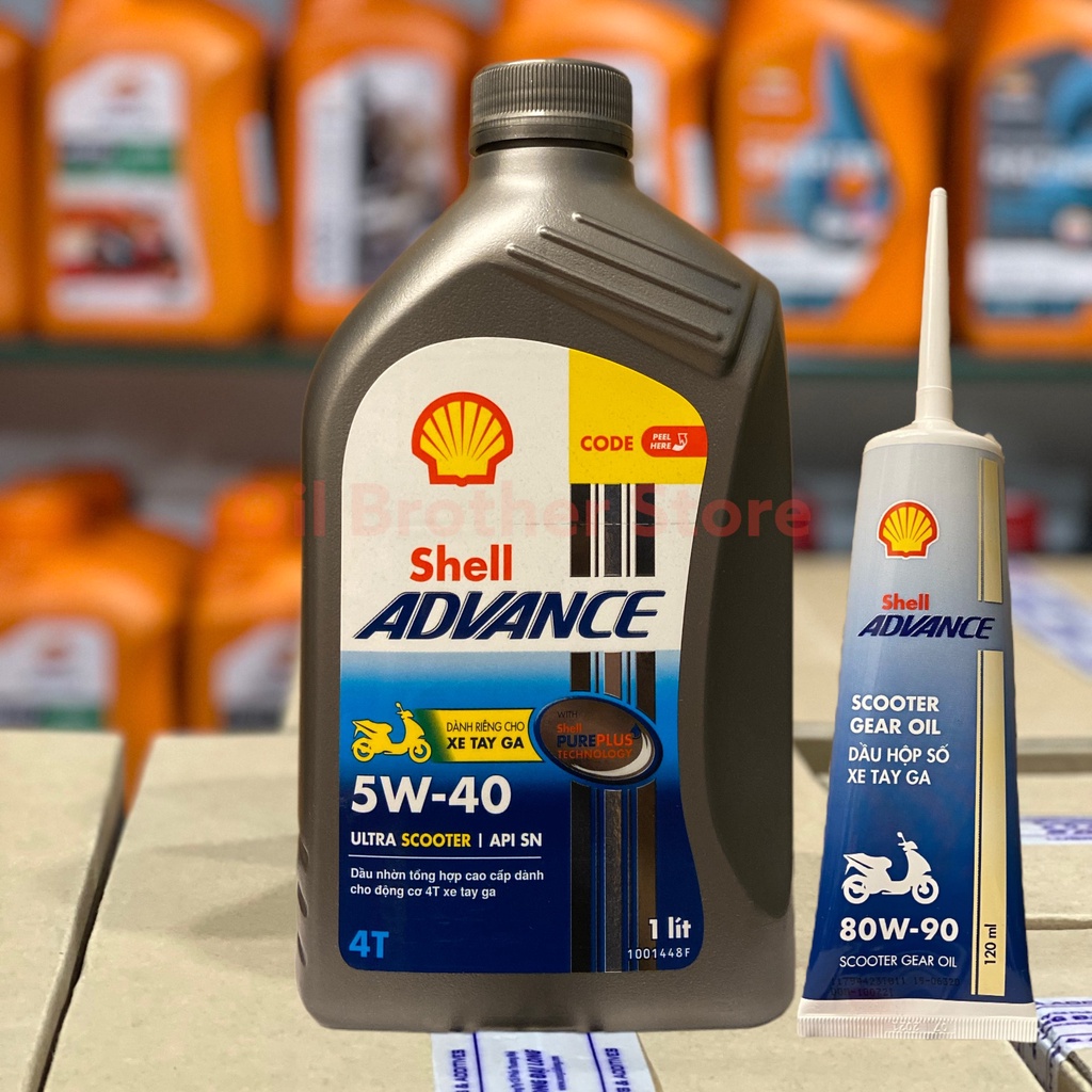 Nhớt Shell Advance Ultra 5w40