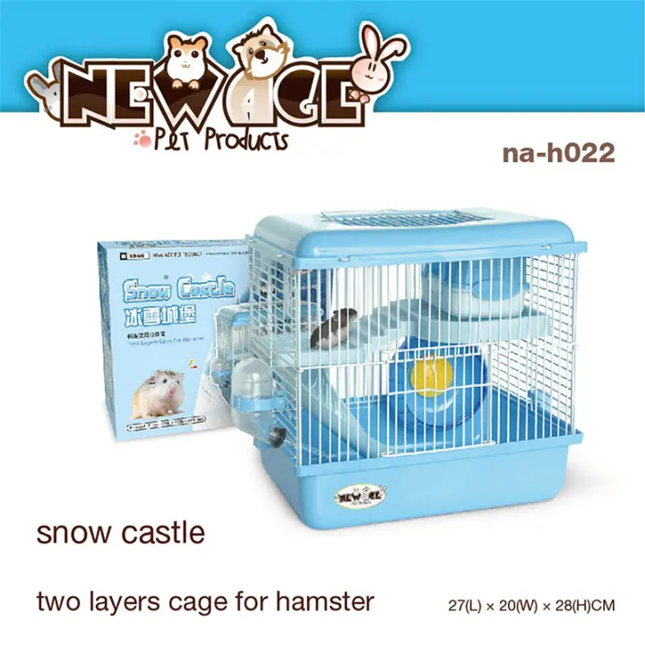 New Age Blue Castle Hamster Cage Lazada Singapore