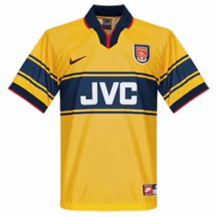 arsenal nike yellow jersey