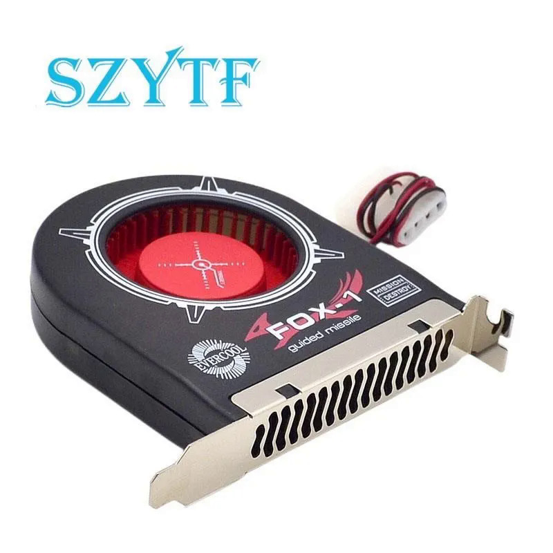 1pcs Fox-1Fox-2 Chassis Fan Chassis Quạt thông gió khung gầm Quạt làm mát PCI bit Fan