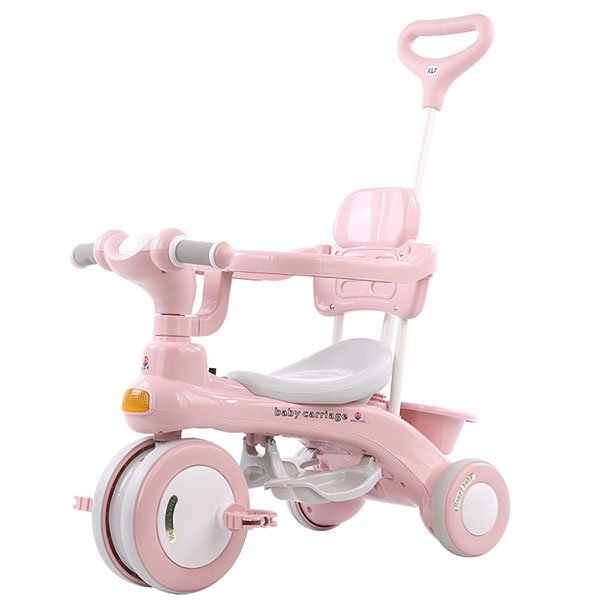 Xe đẩy 3 bánh có mái che cao cấp Xe dùng cho bé từ 1-5 tuổi