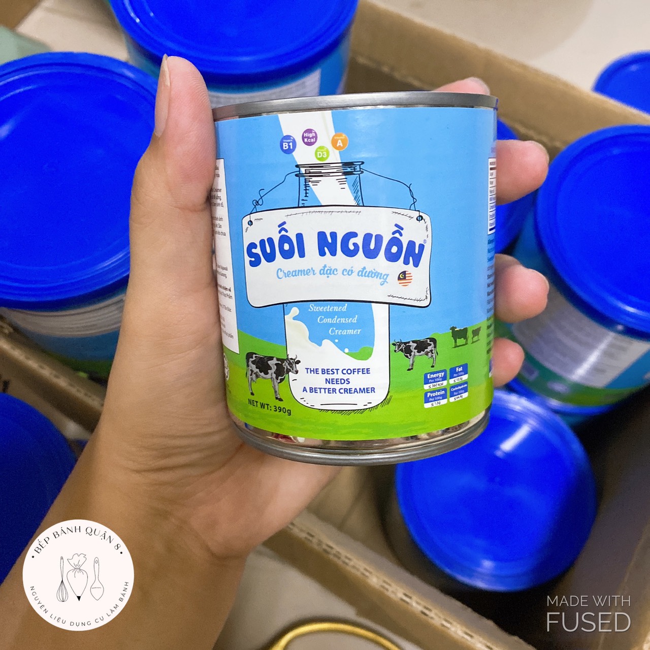 [Freeship + Quà Tặng 10k ] Sữa đặc có đường So Natural Malaysia lon 1kg
