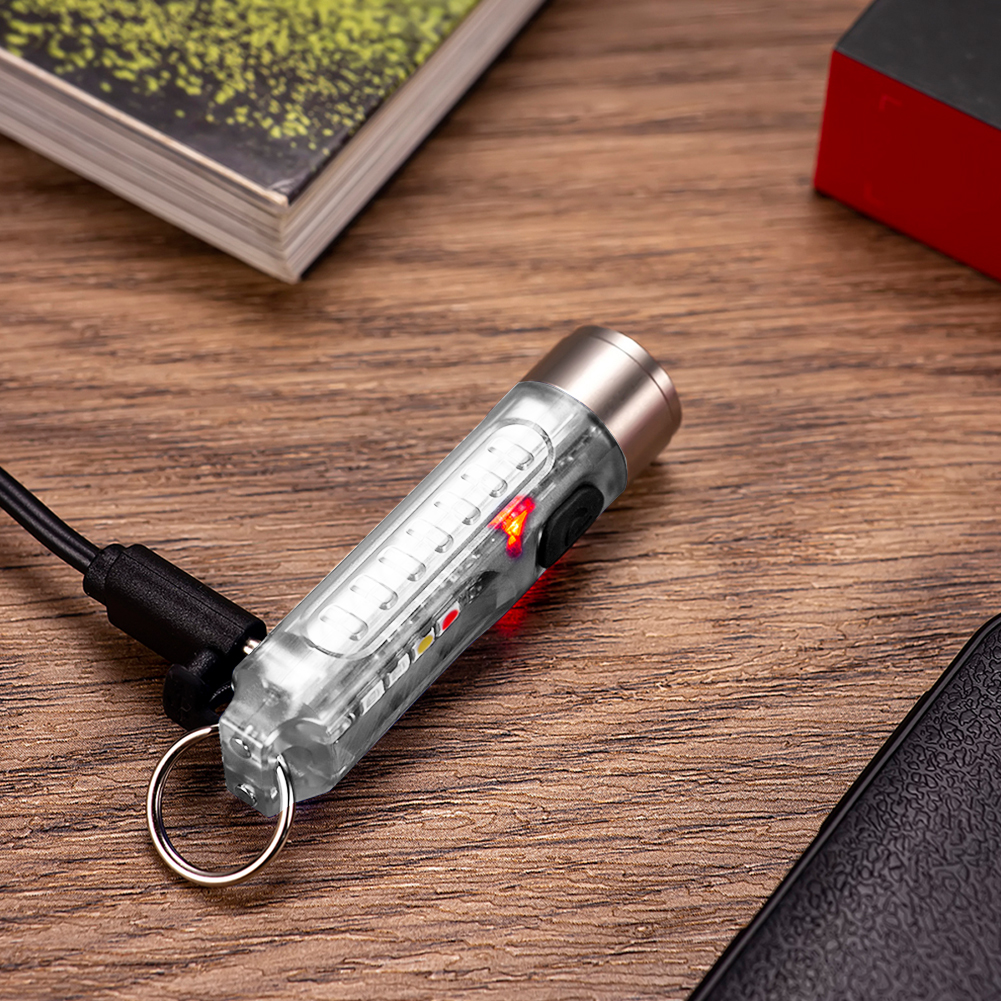 Đèn Pin LED Móc KHóa Đèn LED Mini Bỏ Túi Đèn Pin Khẩn Cấp Ngoài Trời