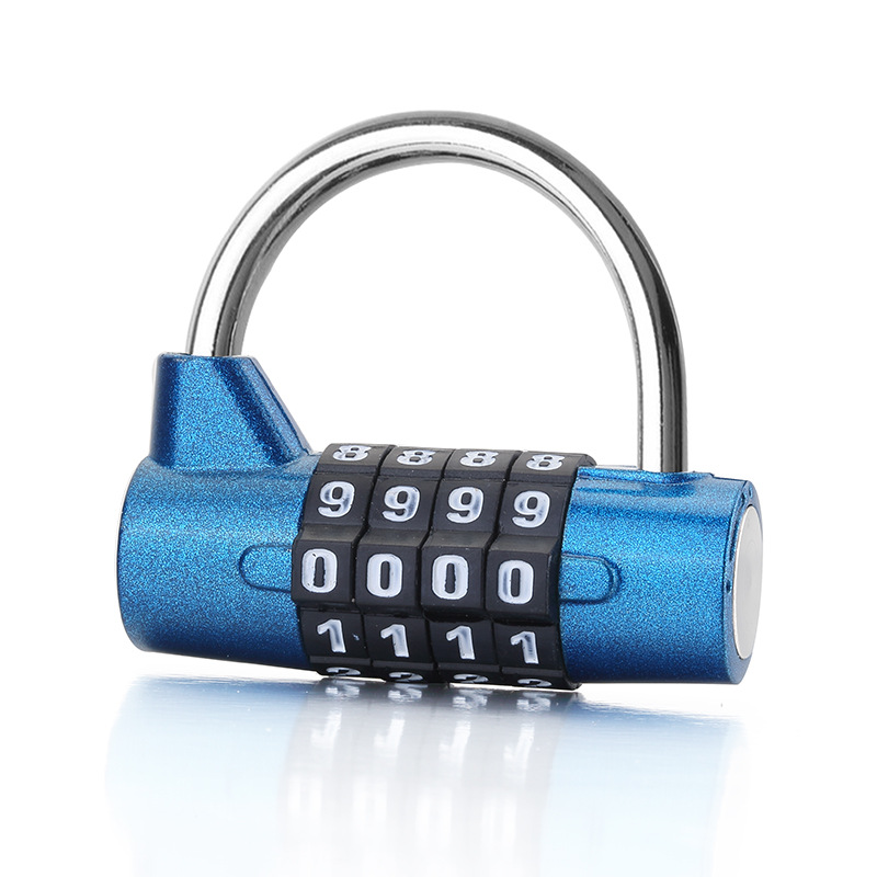 Position horizontal large character gym lock, locker cabinet, cabinet password lock, padlock, combination lock