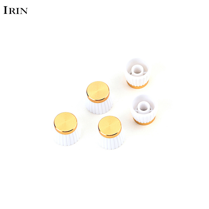 5 cái Bộ khuếch đại âm thanh Guitar knobs Bộ phận thay thế âm thanh xô chủ đề nút phụ kiện nhạc cụ