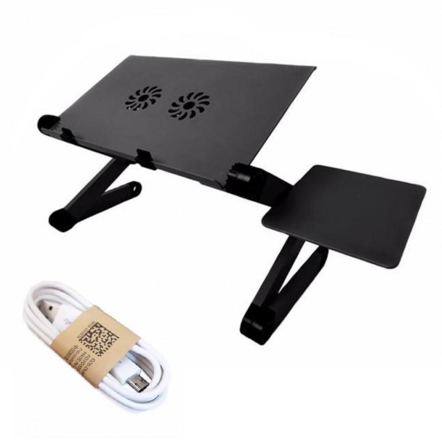 Bàn Để Laptop T8 Màu Đen