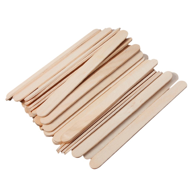 [HCM]Que Kem Gỗ 1Kg - Túi 900 Que (12.5 x 1Cm) dùng làm các sản phẩm handmade như nhà cửa  mô hình đồ chơi từ gỗ