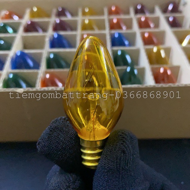 Đèn trái ớt cana E12 ( COMBO 10 bóng ) hàng xịn cao