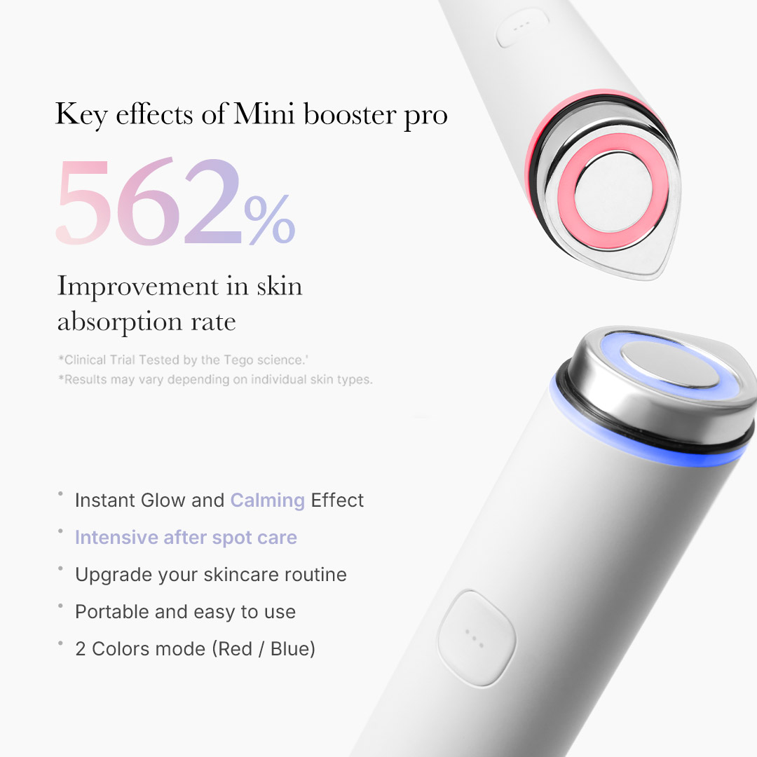 medicube official] MINI Booster Pro -Affordable at-Home Facial