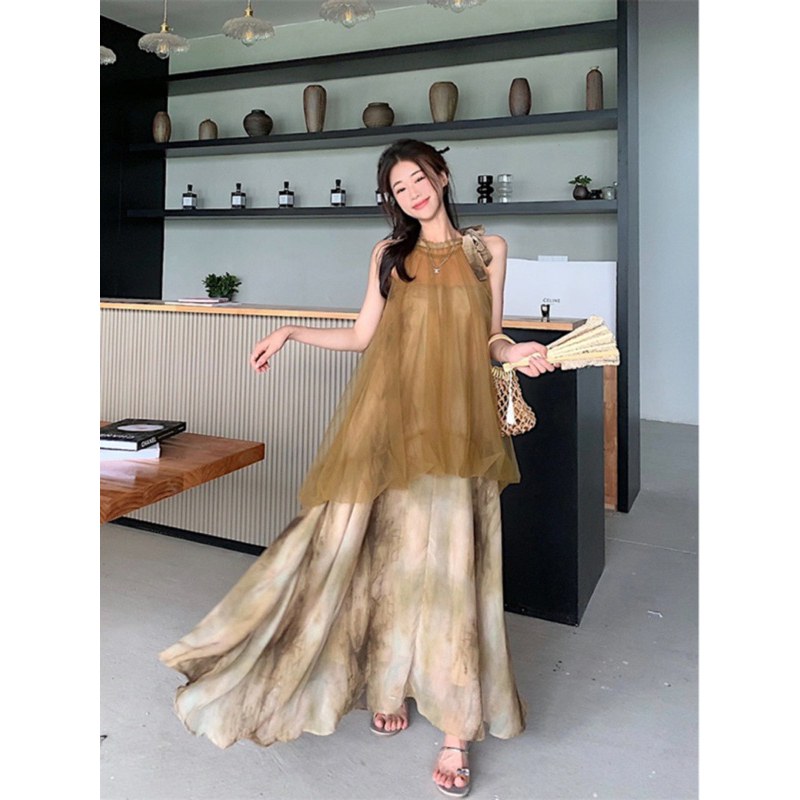 Đầm xòe cổ phong Cocoo Dress