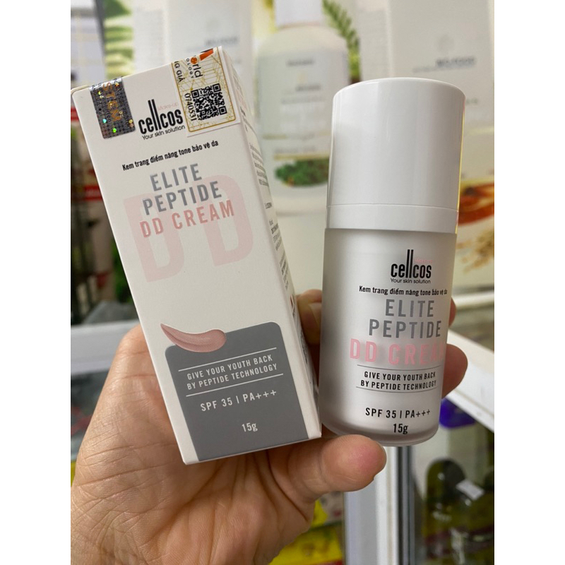 Kem dưỡng Trắng Sáng Da Elite Peptide DD Cream