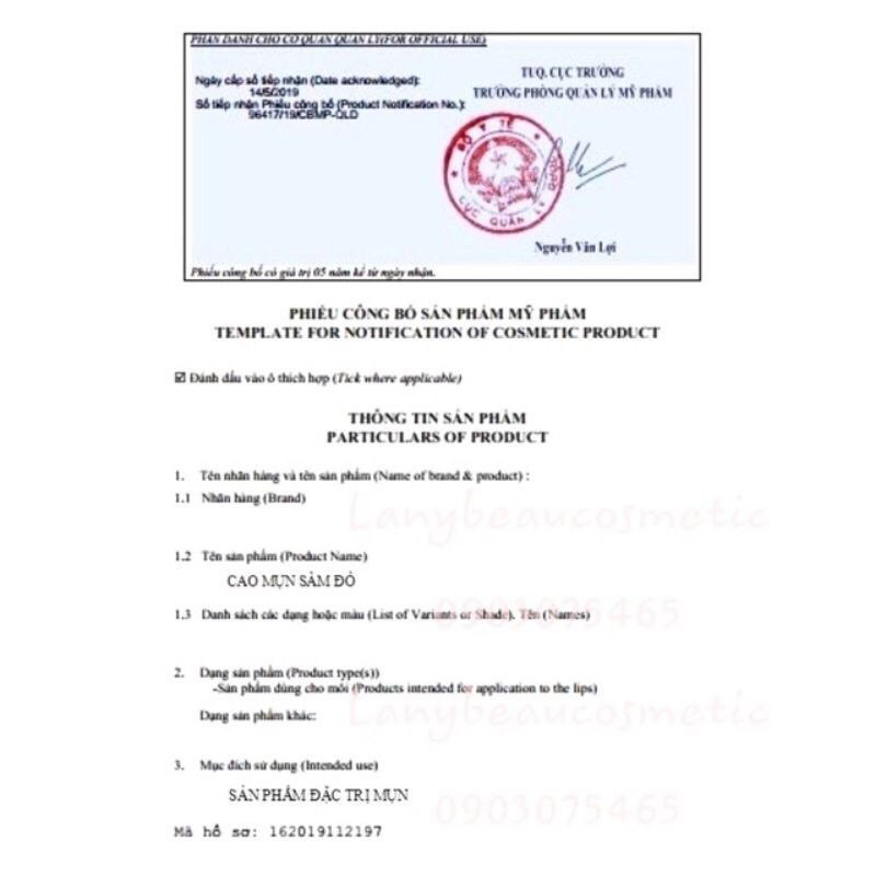[Chính hãng] Cao sâm mụn đỏ 36 vị