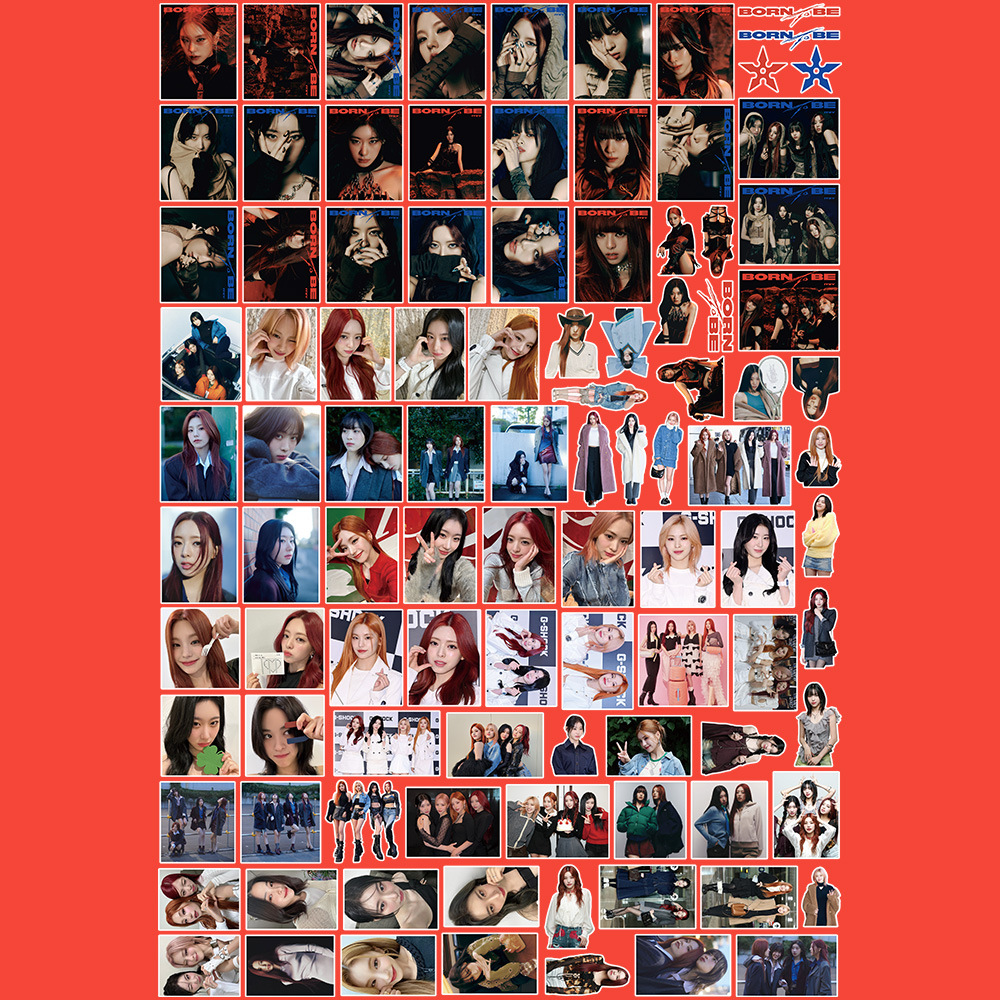 %E3%80%90The%20Quiet%20Page%E3%80%91100pcs/set%20Kpop%20Itzy%20Checkmate%20Character%20Stickers%20Hd%20High%20Quality%20K-Pop%20Itzy%20Photo%20Album%20Sticker%20-%20Image%204
