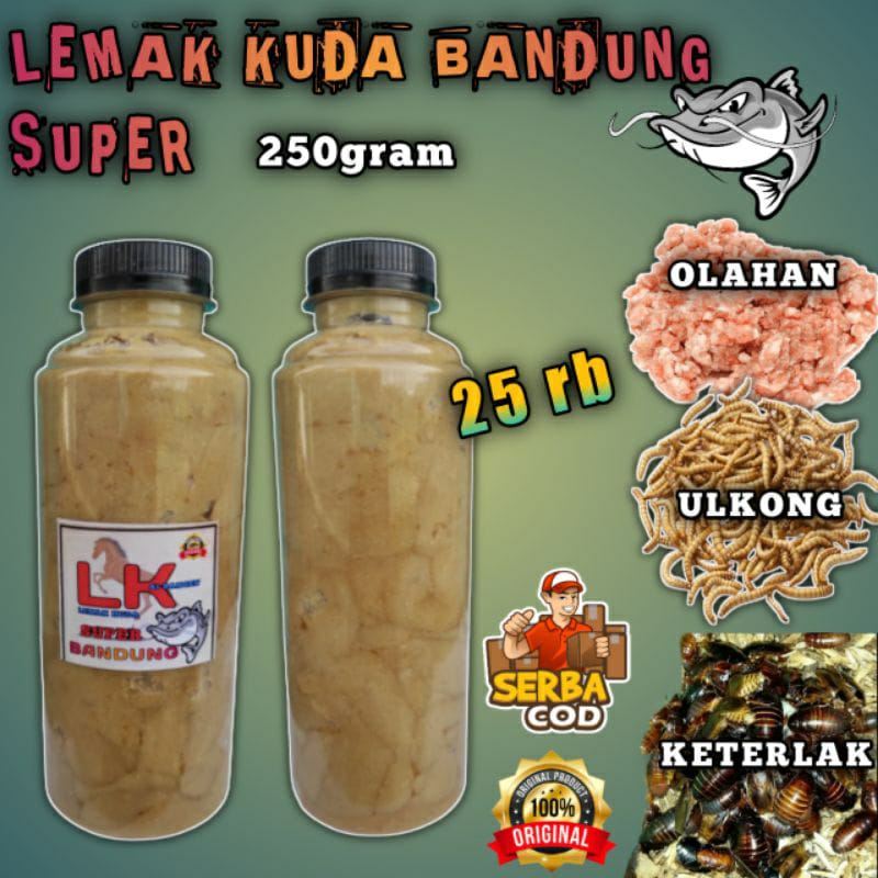 LEMAK KUDA BANDUNG SUPER 250gram Lazada Indonesia