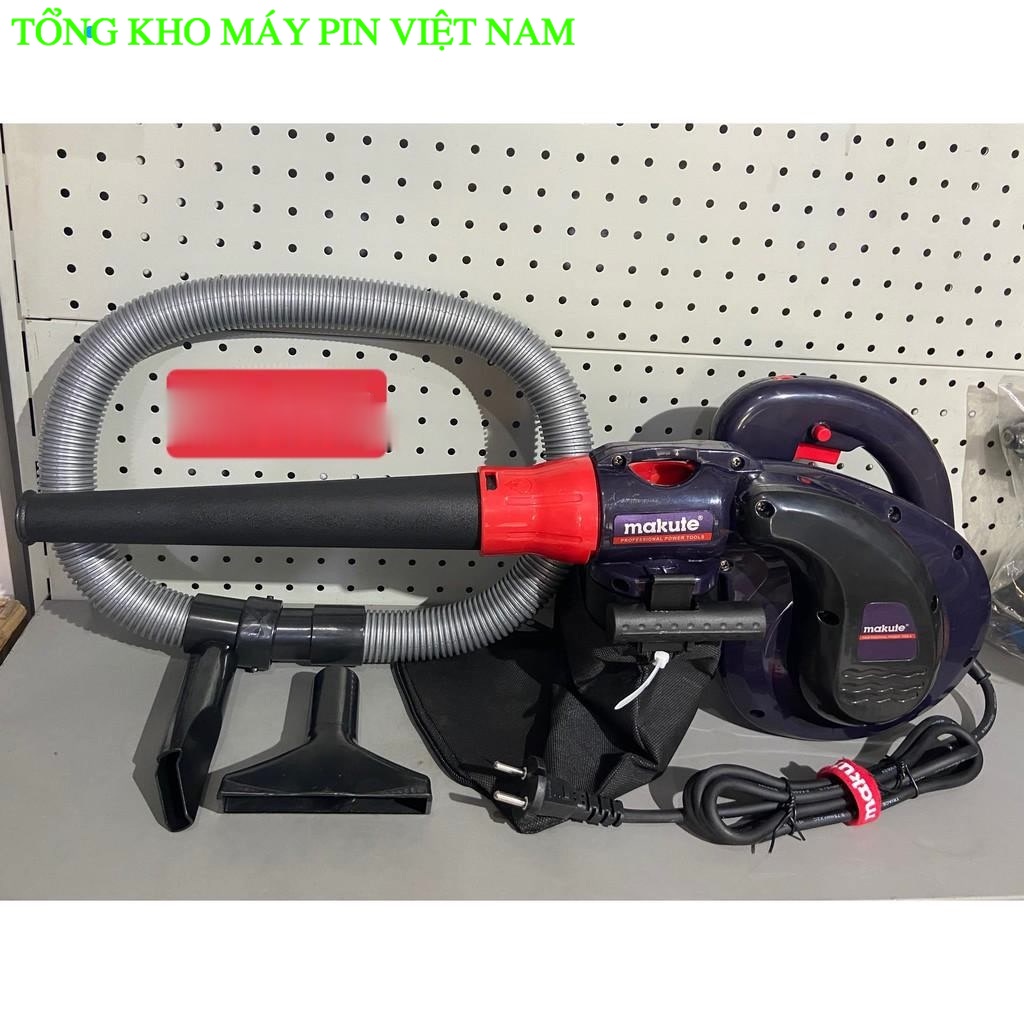 Máy thổi lá , thổi bụi kèm chức năng hút 800w makute pb001 chất lượng