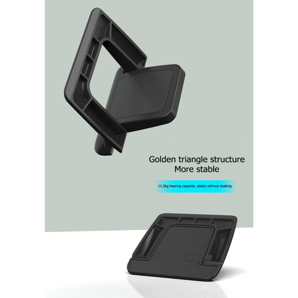Portable Mini Laptop Invisible Stand Plastic Foldable Notebook Holder Riser