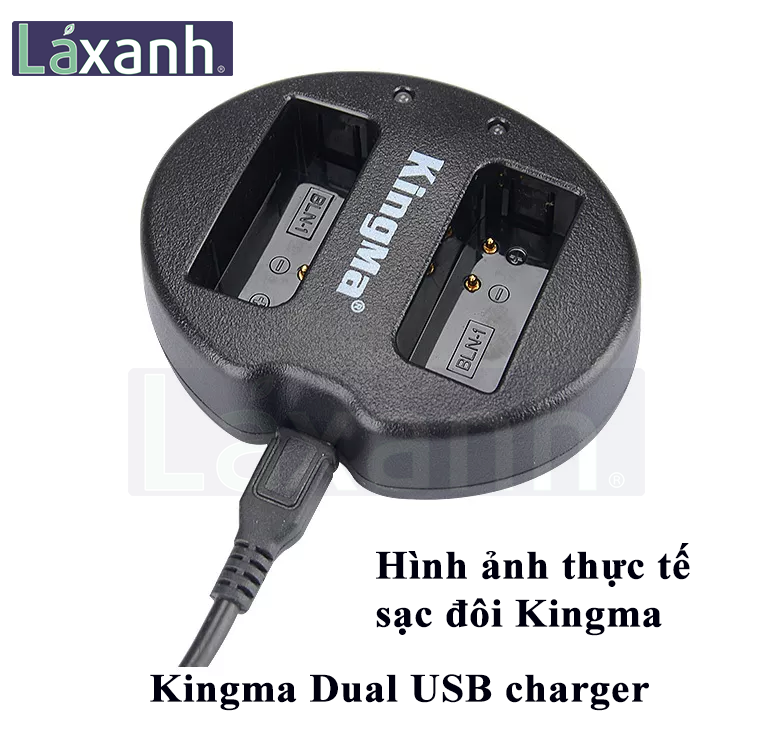 Battery/charger for double camera Olympus BLN1 bln-1
