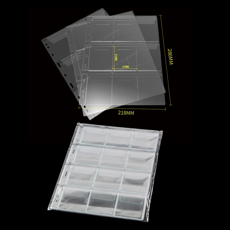 9/12%20Grids%20Classic%20Plastic%20Coin%20Holder%20Sheet%20Storage%20Collection%20Money%20Album%20Case%20For%20Collection%20Album%20Photo%20Storage%20JINBING%20-%20Image%203