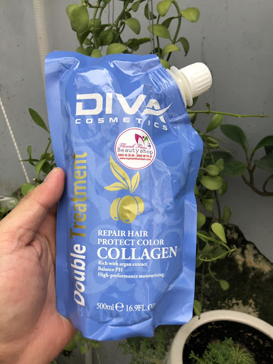 DẦU HẤP PHỤC HỒI COLLAGEN DIVA 500ml