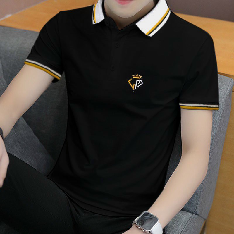 áo thun nam tay ngắn cổ bẻ kiểu polo (MIỄN PHÍ VẬN CHUYỂN), áo thun nam có cổ full size (45-78kg) phong cách thời trang hàn quốc hàng chuẩn shop Jennyfashion A04