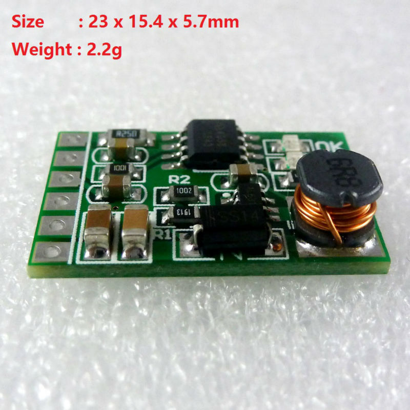 3.7V 4.2V Charger & 5V 6V 9V 12V Discharger Board DC DC Converter Boost Module for diy UPS mobile power 18650 lithium. 