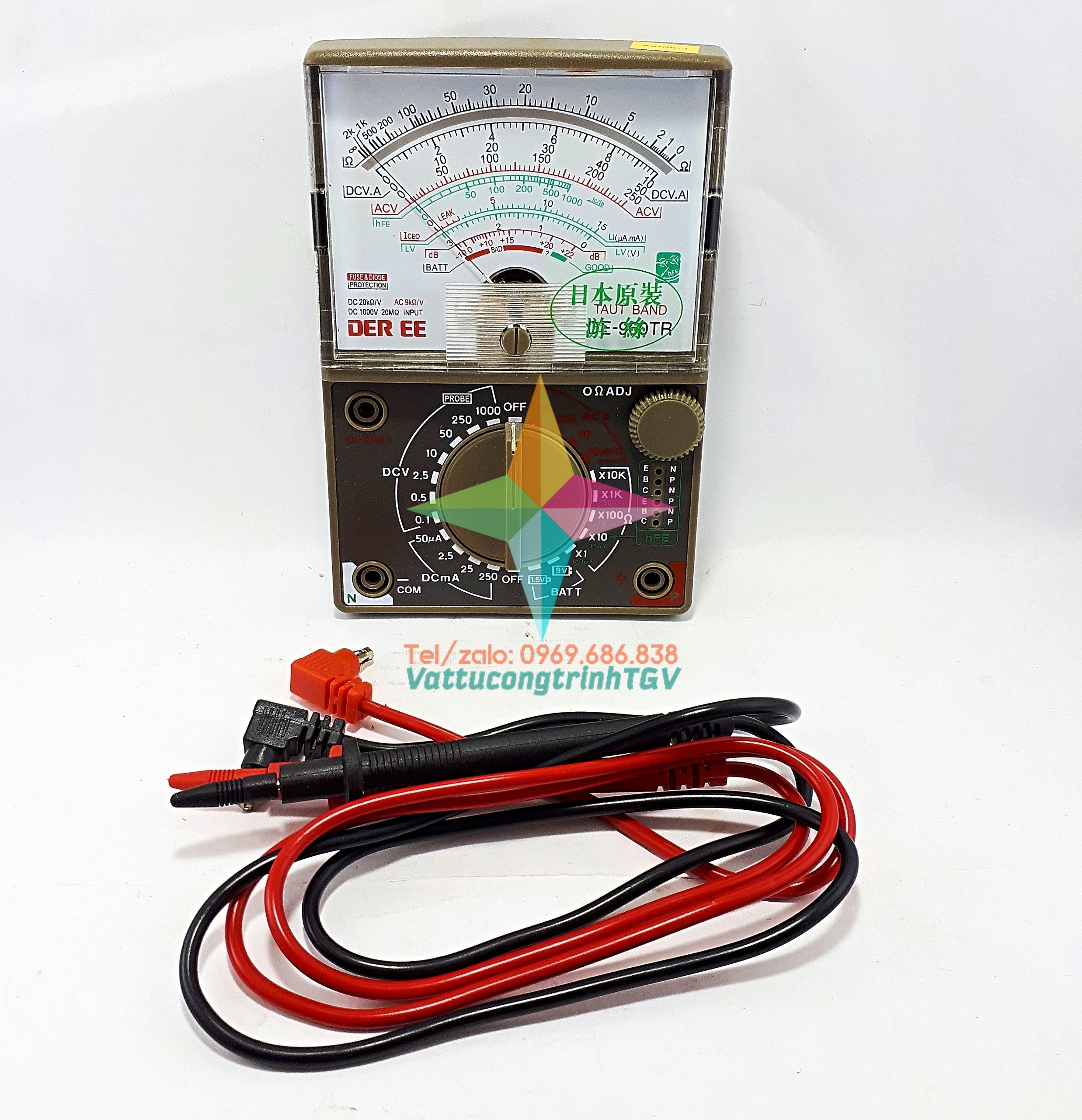 Đồng hồ vạn năng kim BEAREE DE-960TR