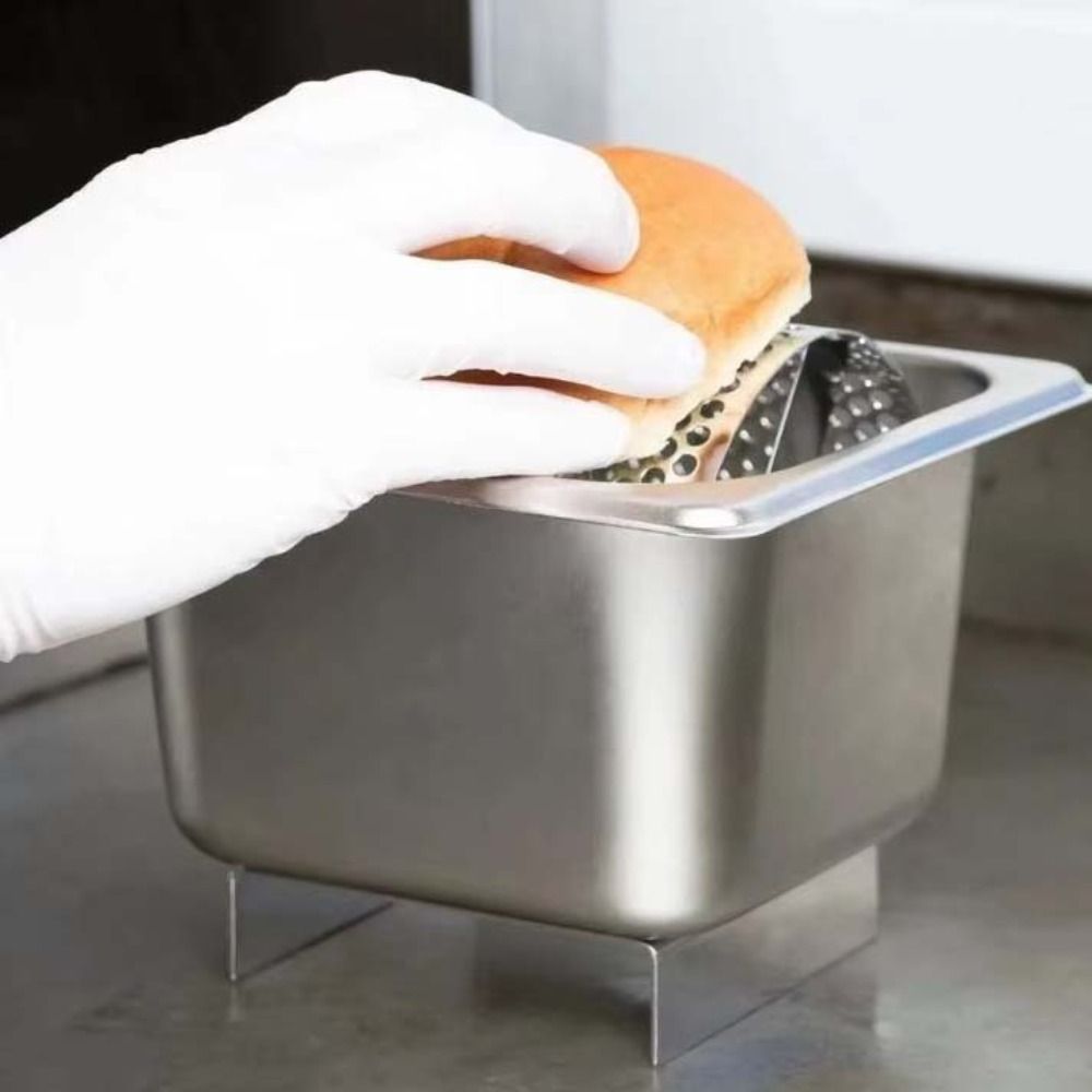 Kitchen Gadgets Stainless Steel Butter Roller with Base Labor-saving ...