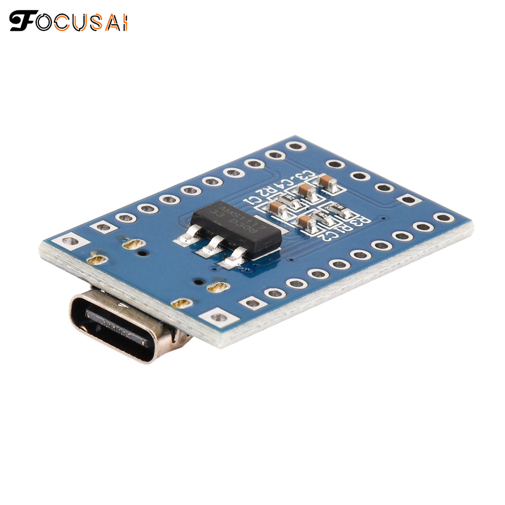 FocusAi STM8S103F3P6 STM8S003F3P6 ARM Minimum System Development Board Module for Arduino with Type-C Port