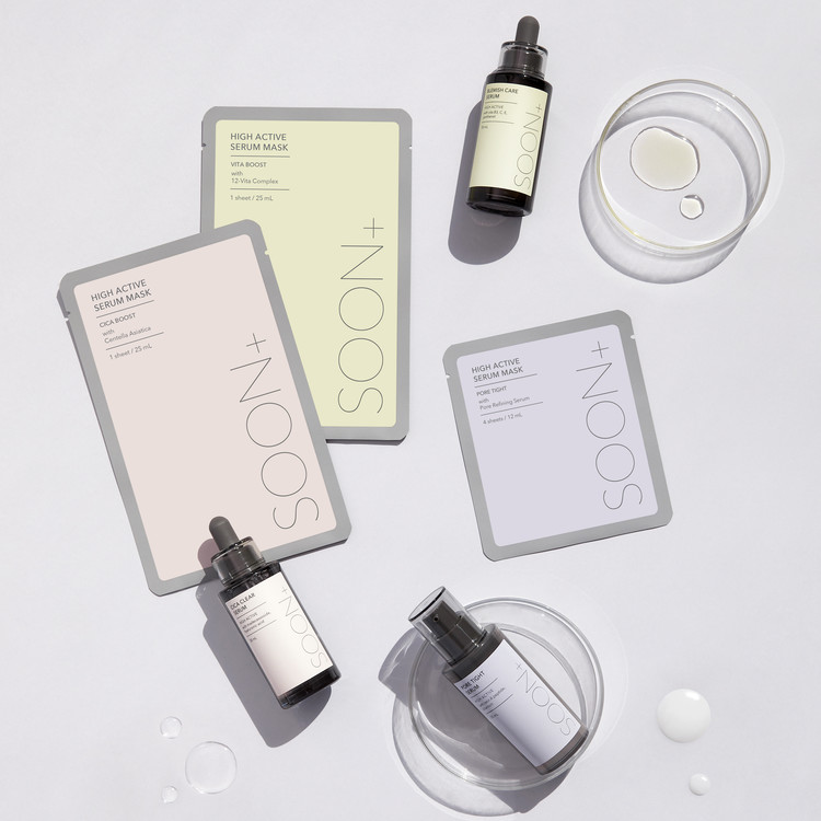 (HSD: 05/2023) Tinh Chất Serum Cấp Ẩm SOON+ High Active Cica Clear Serum 30ml