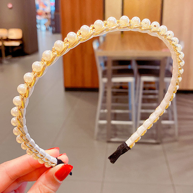 Cài tóc đính ngọc trai nhân tạo nhiều kiểu phong cách Hàn Quốc - Selenshop-