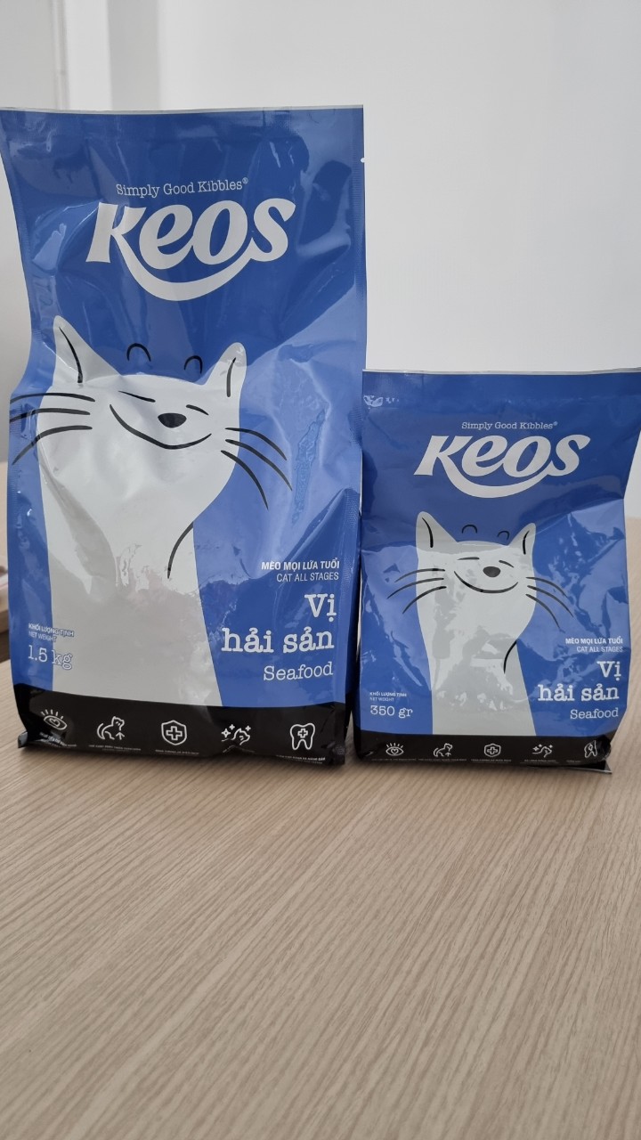 Hanpet - Hạt khô cho mèo KEOs thức ăn mèo