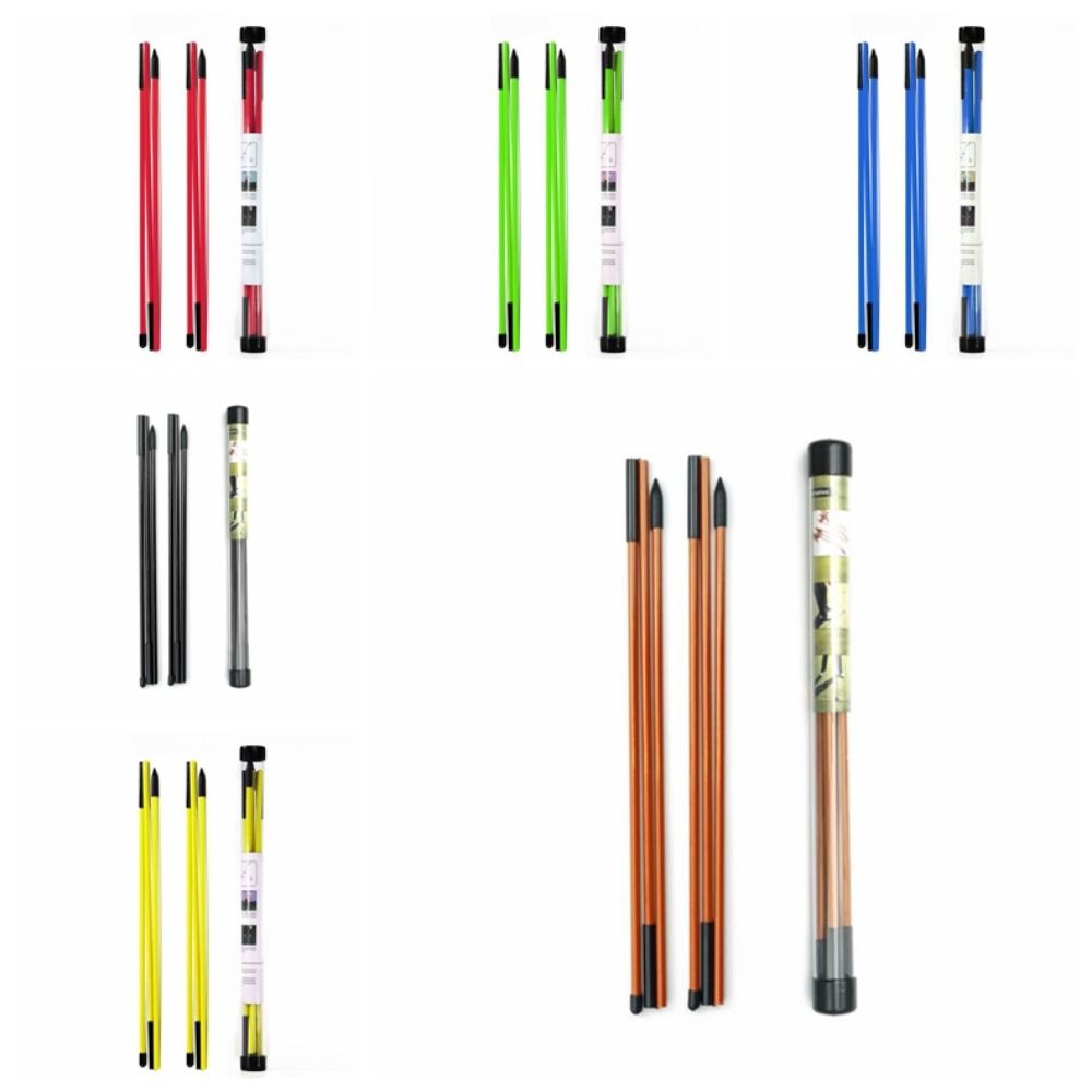 SHOP 1586 Folding Golf Alignment Sticks Improve Golf Level Collapsible Golf Practice Rods Golf Training Aid Lightweight Folding Direction Indicator Stick Golf Beginner Player