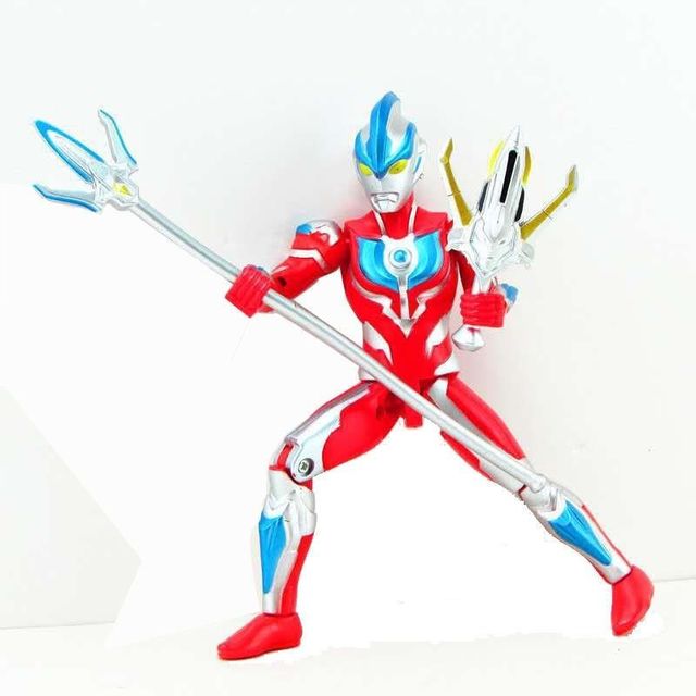2022 New joint movable Ultraman Zero Ginga Ultraman Orb Geed Trigger Action Figures 17cm PVC Model Fight Monsters Kid Gift Toy