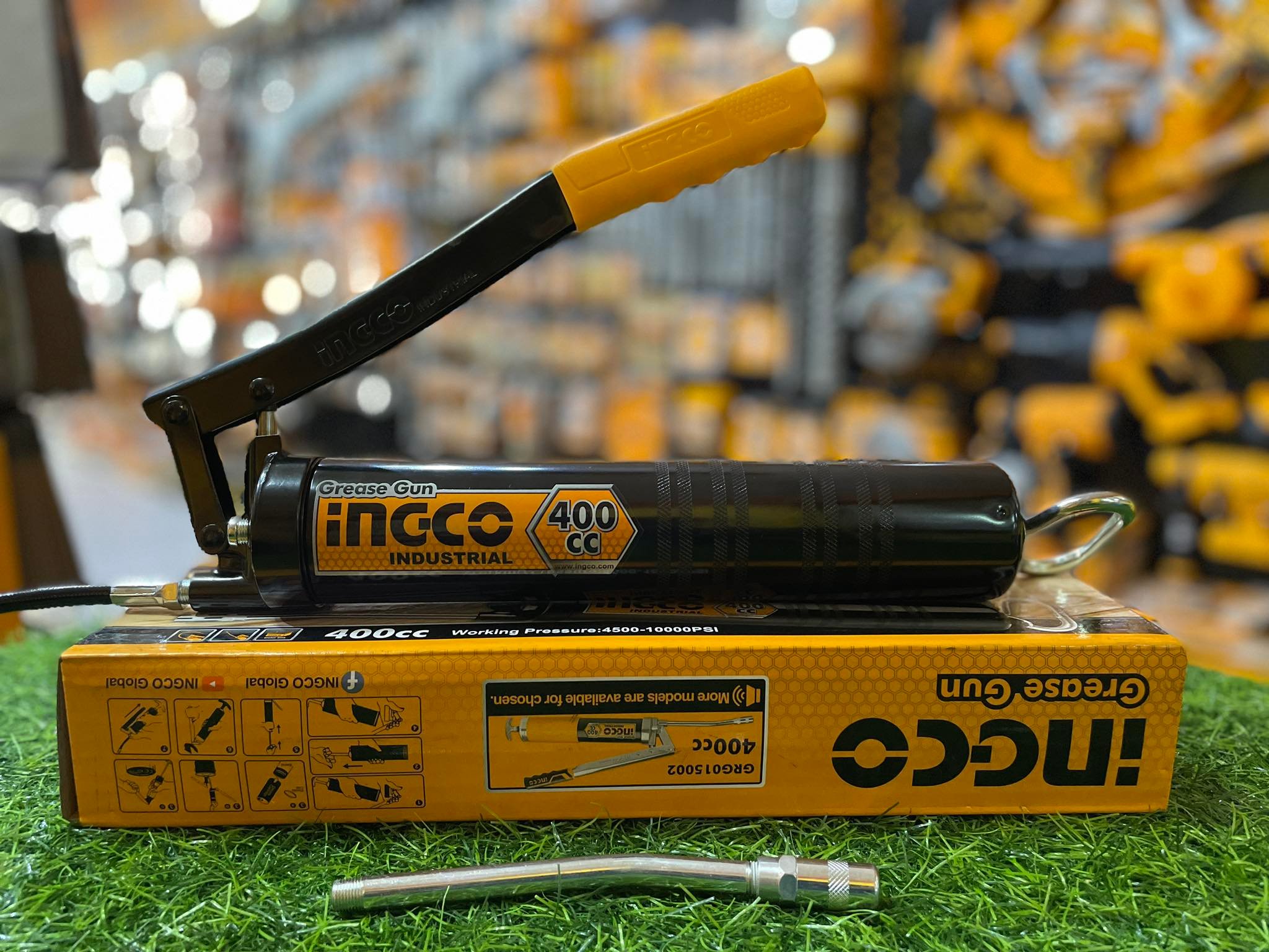 Ingco Original Grease Gun 400CC GRG015001 Lazada PH