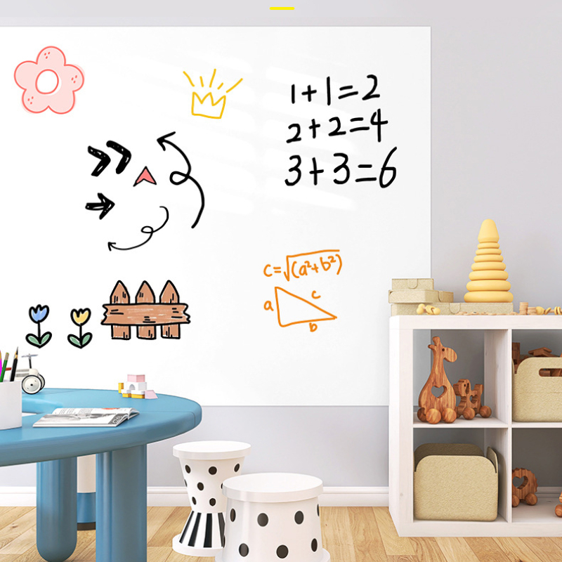 【Customer favorite】Whiteboard Wall Sticker - Premium Static Cling, No Damage to Wall, Easy to Clean and Reuse - Perfect for Home, School and Office. 