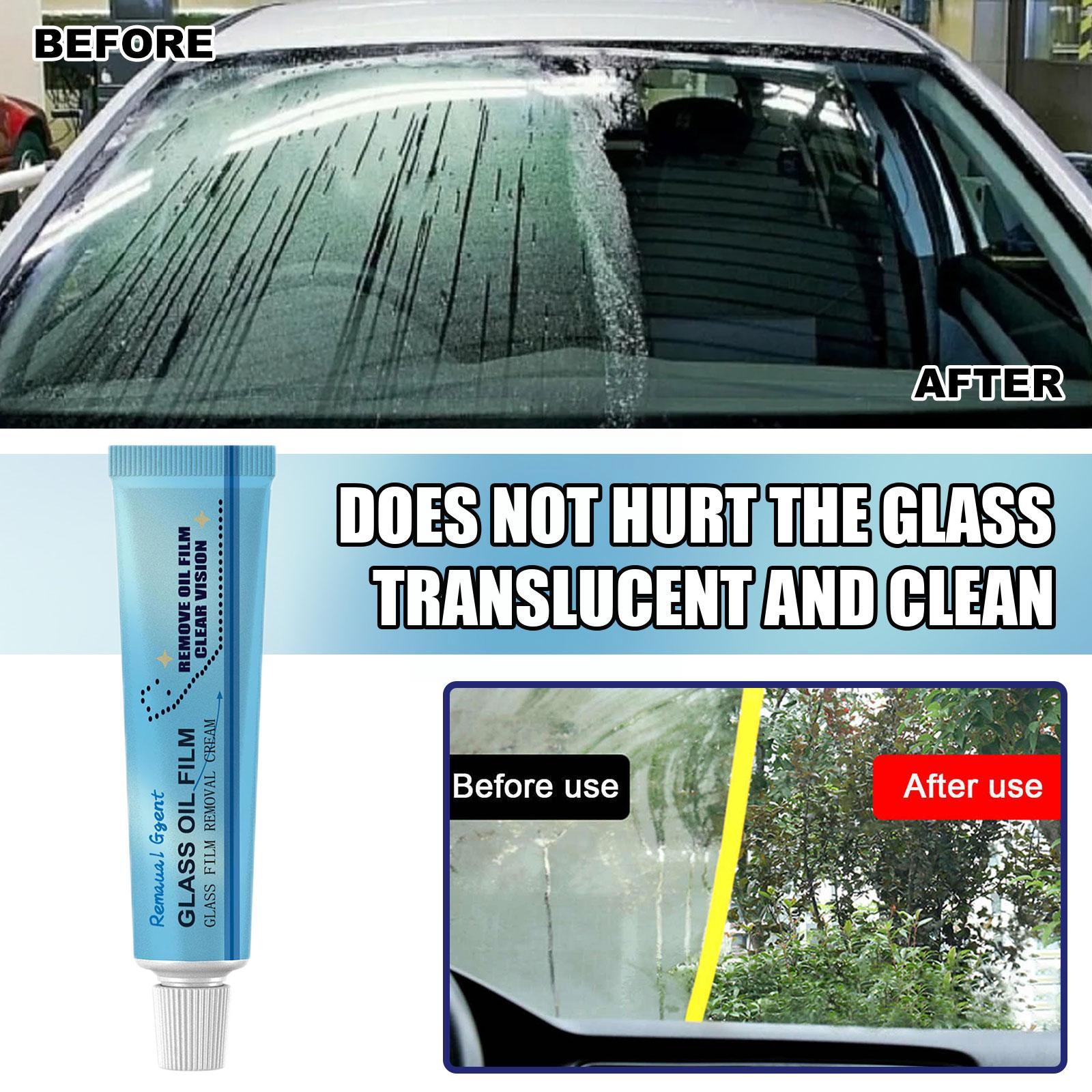 【CW】Car Window Oil Film Cleaner Oil Remover Car Glass Oil Stain Cleaner ...