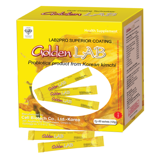 Golden lab - men vi sinh từ kim chi hàn quốc